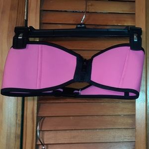 Pink Top Melon Bathing Suit Size M